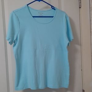 Short sleeve cotton top
